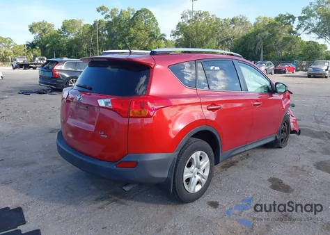 2014 Toyota Rav4 Le from USA, damaged, VIN JTMBFREV3EJ010023